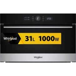 Whirlpool WMD54MX Черный, Нержавеющая сталь Микроволновая печь с грилем Встроенный 31 L 1000 W