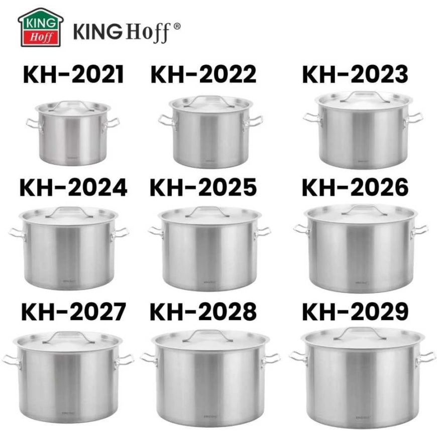 Gastronorm katls, nerūsējošais tērauds, diametrs 25cm, 9l, Kinghoff, KH-2021 – 2