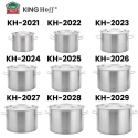 Gastronorm Pot, Stainless Steel, Diameter 25cm, 9l, Kinghoff, KH-2021 Gastronorm Pot, Stainless Steel, Diameter 25cm, 9l, Kinghoff, KH-2021