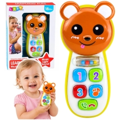 Lean Toys Interactive Phone 15.5 x 8.5 x 4 cm