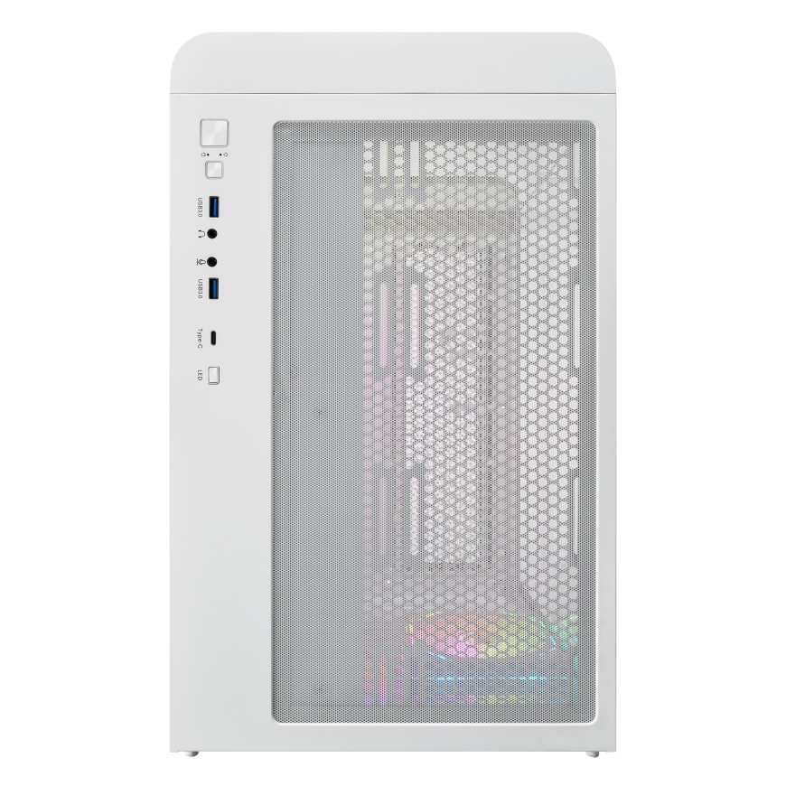 FSP S380-WA Case Mini Tower mITX, mATX White ARGB – 5