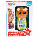 Lean Toys Interactive Phone 15.5 x 8.5 x 4 cm Lean Toys Interactive Phone 15.5 x 8.5 x 4 cm