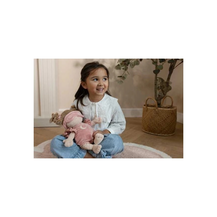 Little Dutch Nukkuva Pehmolelu Rosa 40 cm – 5