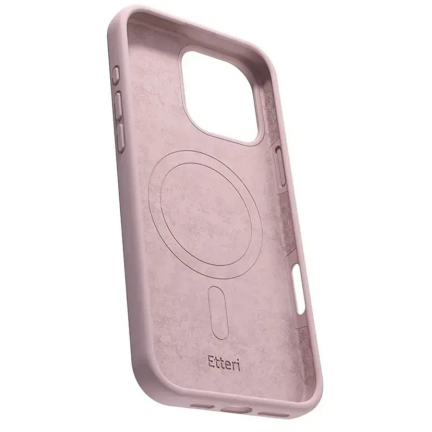 Silikoonsest Mag kott iPhone 17 Pro / 18 Pro jaoks, helesinine roosa β 5