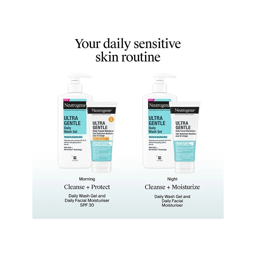 Neutrogena mitrinošs sejas krēms SPF 30 Ultra Maigs Sejas Mitrinātājs 100 ml – 5