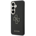 Guess PU 4G Resin Metal Logo dėklas skirtas Samsung Galaxy S26+ juodos spalvos Guess PU 4G Resin Metal Logo dėklas skirtas Samsung Galaxy S26+ juodos spalvos