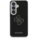 Guess PU 4G Resin Metal Logo dėklas skirtas Samsung Galaxy S26+ juodos spalvos Guess PU 4G Resin Metal Logo dėklas skirtas Samsung Galaxy S26+ juodos spalvos