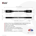 CLUB3D CAC-1529 USB кабель USB 3.2 Gen 1 (3.1 Gen 1) 2 m USB C 5 Gbit/s 60 W Черный CLUB3D CAC-1529 USB кабель USB 3.2 Gen 1 (3.1 Gen 1) 2 m USB C 5 Gbit/s 60 W Черный