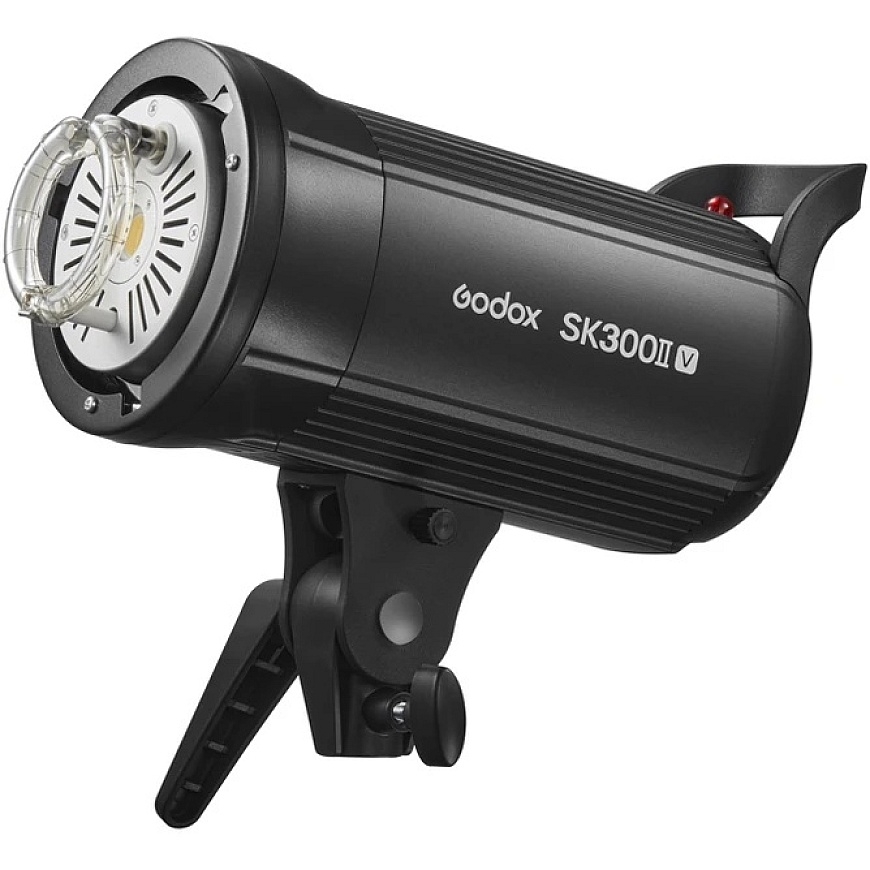 Stuudio välgu komplekt - Godox SK300II D 300Ws välgud koos valgusstatatiivide ja pehmenditega must
