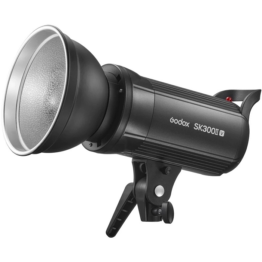 Studio Flash Kit - Godox SK300II D 300Ws Flash Units with Light Stands and Softboxes Black – 3