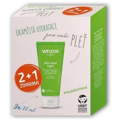 Weleda Skin Food Lightly Hydrating and Nourishing Cream Gift Set 3 x 75 ml
