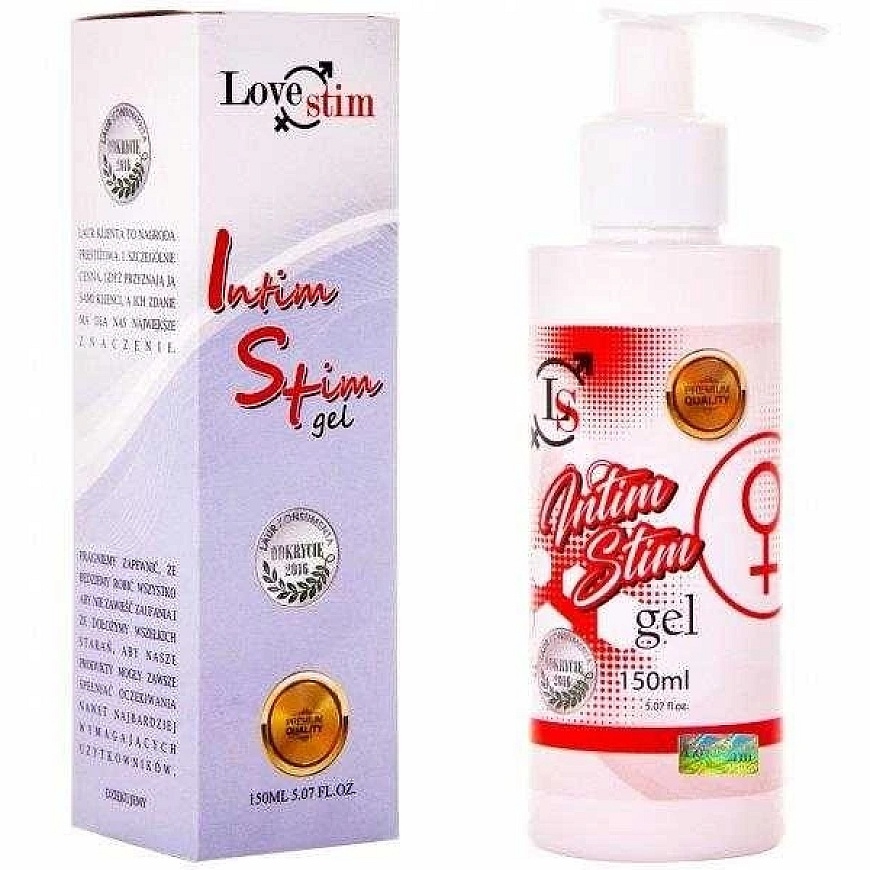 LoveStim Kosteuttava orgasmi geeli lämmittävä seksi 150ml