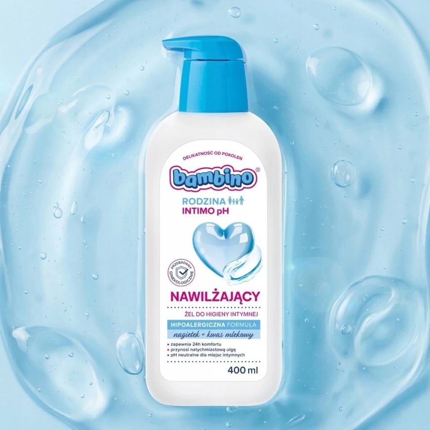 Eurobio Lab Bambino Family Intimo pH mitrinošs intīmo higiēnas gels 400 ml – 5