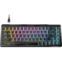 Turtle Beach Vulcan II Mini Air 65% musta langanettu mekaaninen näppäimistö (punainen kytkin, Yhdysvallat)