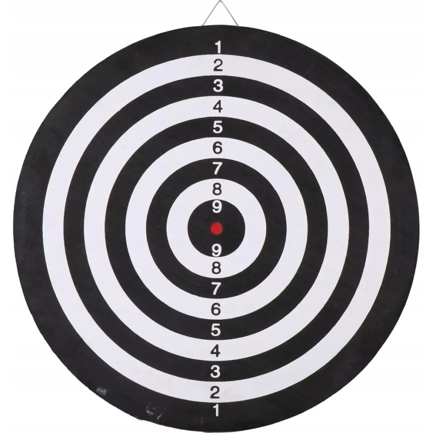 Master Darts Double-Sided Dartboard with Darts, 45 cm + 6 pcs Darts – 2