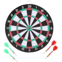 Master Darts Dvipusis smiginio taikinys su strėlytėmis, 45 cm + 6 vnt. strėlyčių Master Darts Dvipusis smiginio taikinys su strėlytėmis, 45 cm + 6 vnt. strėlyčių