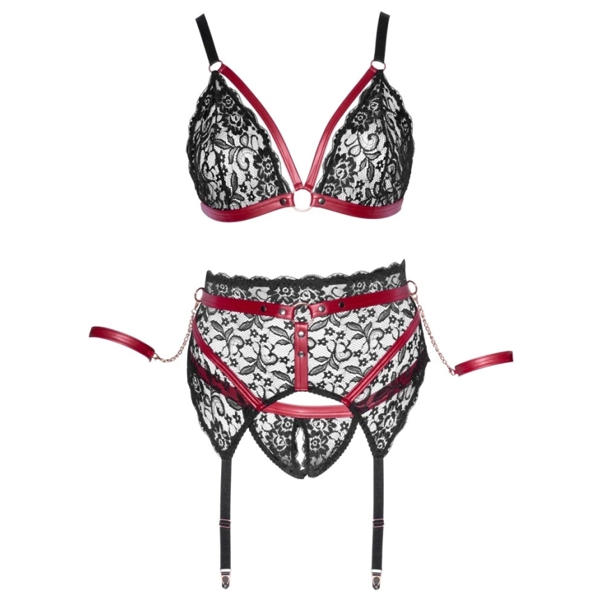 Cottelli Bondage Rintaliivisetti Bondage 3XL – 4
