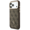Guess 4G maciņš ar maciņu un siksnu Magsafe iPhone 18 Pro Max / 17 Pro Max brūnā krāsā Guess 4G maciņš ar maciņu un siksnu Magsafe iPhone 18 Pro Max / 17 Pro Max brūnā krāsā