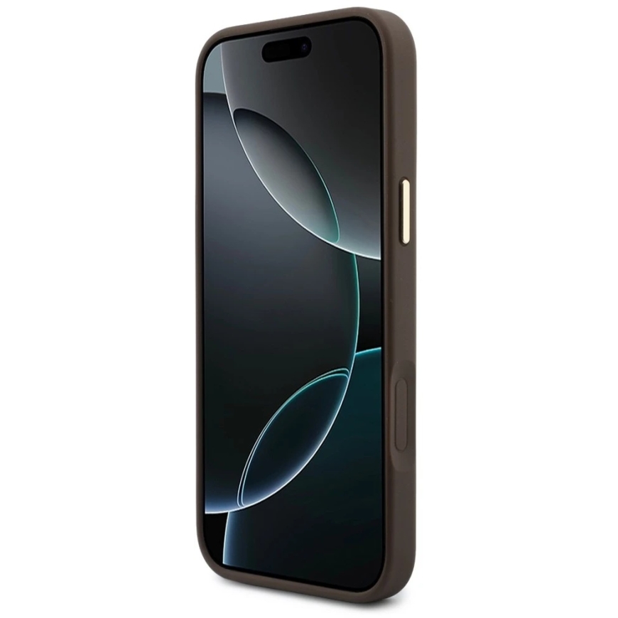 Guess 4G kate rahakoti ja kaelapaela Magsafe jaoks iPhone 18 Pro Max / 17 Pro Max pruun – 5