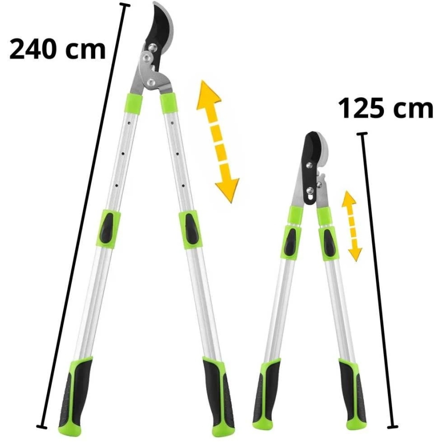 Lean teleskooppileikkurit 68–92 cm – 2