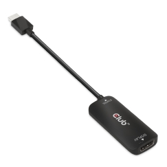 CLUB3D CAC-1335 video kabeļu aksesuārs 1 m HDMI + USB DisplayPort Melns