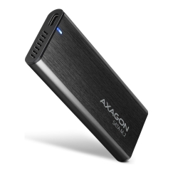 Axagon EEM2-SBC externes Gehäuse für M.2 SSDs USB-C 3.2 Gen 2 - schwarz SSD korpusas Juoda
