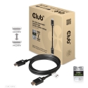 CLUB3D Ultra High Speed HDMI 4K120Hz, 8K60Hz Cable 48Gbps M/M 3 m/ 9.84ft