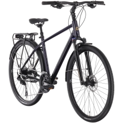 Dviratis Tabou Flow 4 EQ juodas-violetinė-M / 19" (Dydis: M / 19")