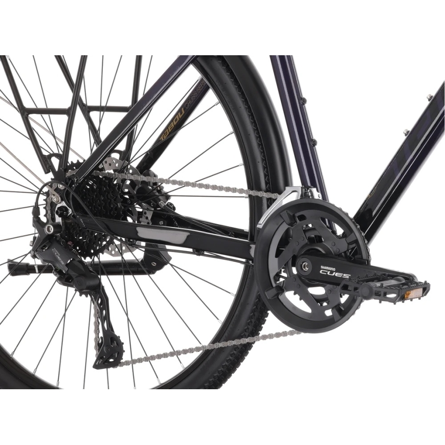 Velosipēds Tabou Flow 4 EQ melns-violets M / 19" (Izmērs: M / 19") – 2