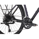 Tabou Flow 4 EQ musta-lilla M / 19" (Suurus: M / 19")