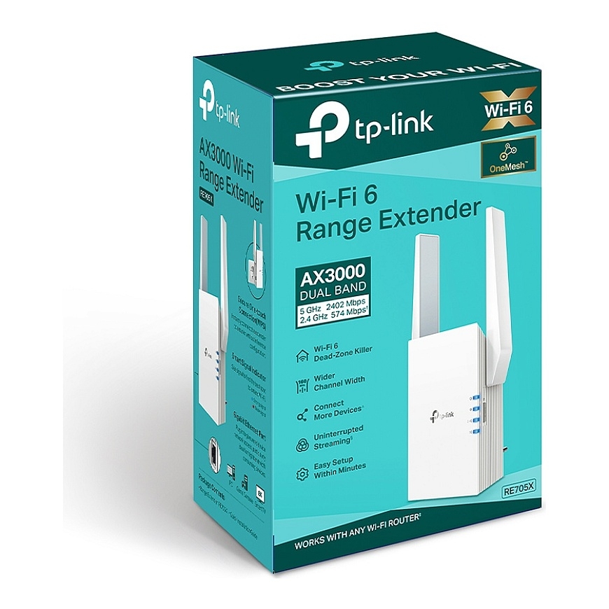 TP-Link RE705X network extender Network transmitter & receiver White – 4