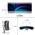 Philips 5000 series 49B2U5900C/00 computer monitor 124 cm (48.8") 5120 x 1440 pixels Dual QHD LCD Bl