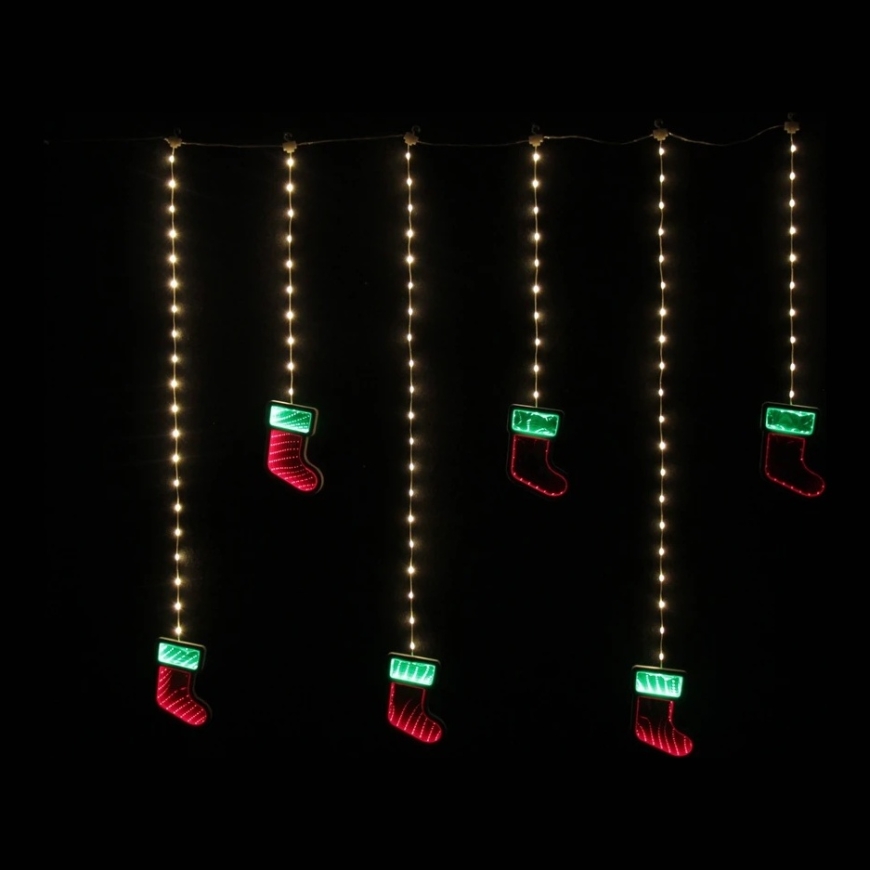 Plastrol Juhlakoriste Garland Sukat LED 1,2 m x 1,2 m / 3 m