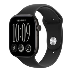 Apple Watch Series 12 42mm Melna/Melna siksna S/M