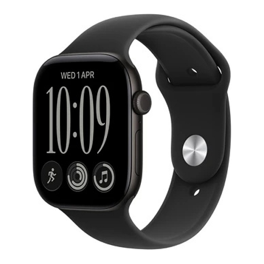 Apple Watch Series 12 42mm Black/Black Band S/M