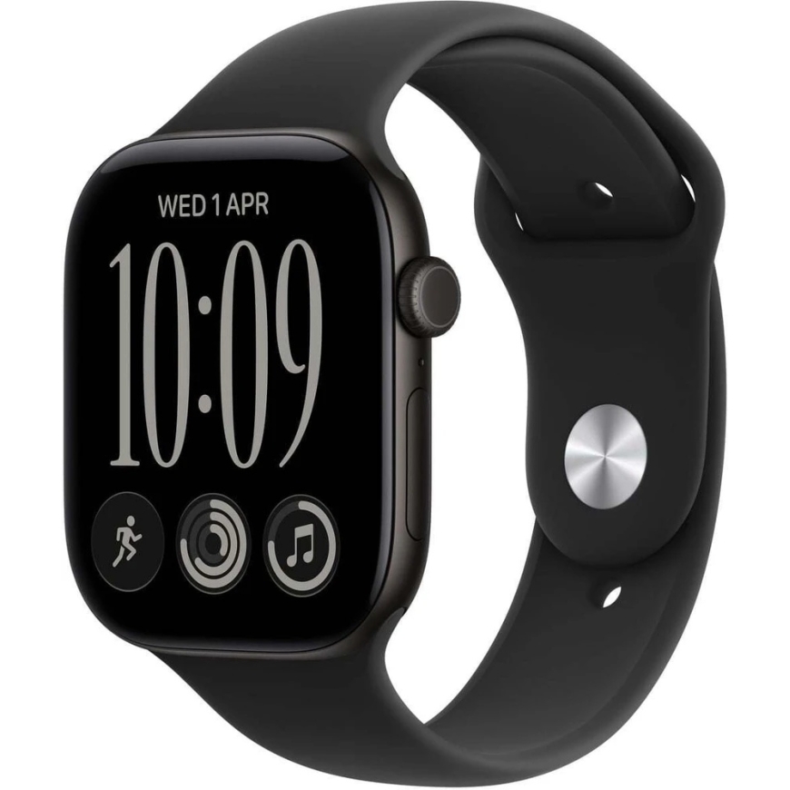 Apple Watch Series 12 42mm Melna/Melna siksna S/M – 4