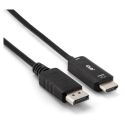 CLUB3D CAC-1083 DisplayPort-kaabel 2 m HDMI tüüp D (Micro) Must