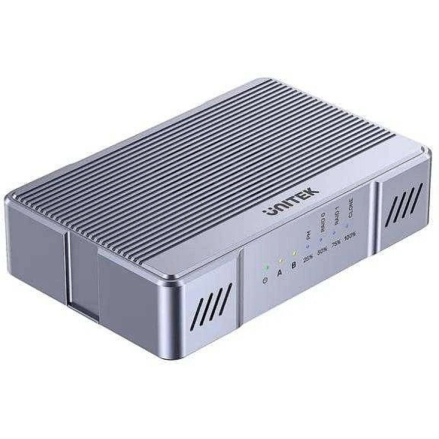 UNITEK SolidForce RAID M.2 SATA USB 3.2 Gray S1247AGY01