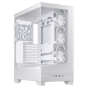 ASUS A31 Plus TG ARGB WHITE Midi Tower ASUS A31 Plus TG ARGB WHITE Midi Tower