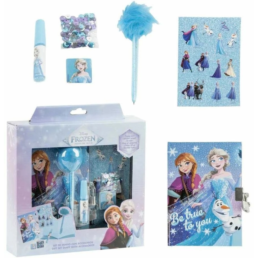CERDÁ Disney Frozen päiväkirjasetti – 3