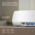 TP-Link DECO BE25(2-PACK) Mesh Wi-Fi система Двухдиапазонный (2,4Ггц/5Ггц) Wi-Fi 7 (802.11be) Белый TP-Link DECO BE25(2-PACK) Mesh Wi-Fi система Двухдиапазонный (2,4Ггц/5Ггц) Wi-Fi 7 (802.11be) Белый
