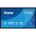 iiyama T4329AS-B1AG PC lamekuvar 108 cm (42.5") 3840 x 2160 pikslit 4K Ultra HD LED Puutetundlik ekr
