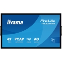 iiyama T4329AS-B1AG монитор для ПК 108 cm (42.5") 3840 x 2160 пикселей 4K Ultra HD LED Сенсорный экр