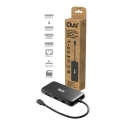 CLUB3D 8-1 Portable Dock USB Type-C® 10Gbps to HDMI™ and DisplayPort™ 8K30Hz PD Max.100Watt CLUB3D 8-1 Portable Dock USB Type-C® 10Gbps to HDMI™ and DisplayPort™ 8K30Hz PD Max.100Watt