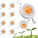Oem Мощный LED 1W - 30-40lm - Полный спектр - 400-840нм - Для выращивания растений и цветов - 10шт Oem Мощный LED 1W - 30-40lm - Полный спектр - 400-840нм - Для выращивания растений и цветов - 10шт