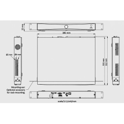 Miton IP reģistrators NT-NVR761F-H2