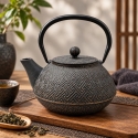 Zyle Cast Iron Teapot with Strainer, ZY655CK, 1.3 L Zyle Cast Iron Teapot with Strainer, ZY655CK, 1.3 L