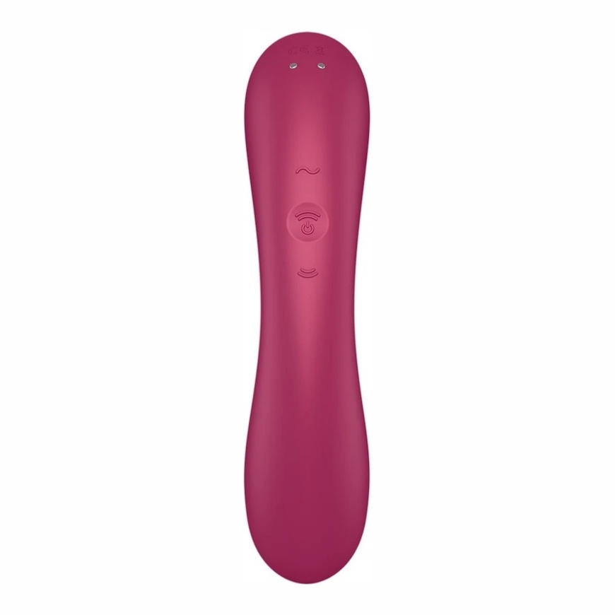 Satisfyer Curvy Trinity 1 kliitori stimulaator punase vibratsiooniga – 3