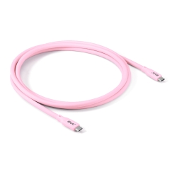 CLUB3D CAC-3002 USB кабель USB4 Gen 2x2 2 m USB C 20 Gbit/s 240 W Розовый