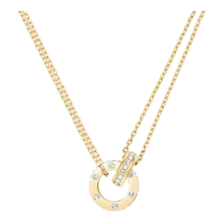 Rosefield Gold-Plated Necklace with Swarovski Crystals "Love Connection" JNLCG-J1315 – 3